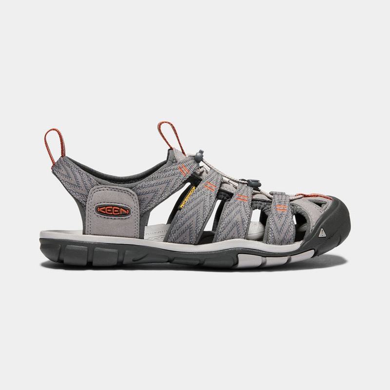 Keen Clearwater Cnx Mens Hiking Sandals Grey Stockists NZ (2379-DJEZB)